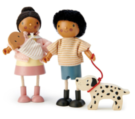 TENDER LEAF TOYS | Poppenhuis poppen set Familie Forrester