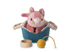 LILLIPUTIENS | Knuffelkat met mandje - Jeanne