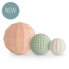 MUSHIE | Sensorische ballen - blush