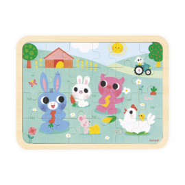 JANOD | Puzzel boerderij - 24 st