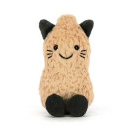 JELLYCAT | Amuseables knuffel pinda kat - 15 x 7 x 6 cm