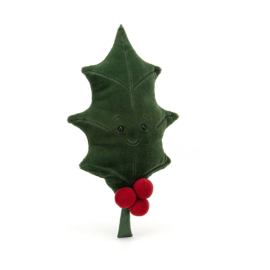 JELLYCAT | Knuffel Hulstblad - Woodland Holly Leaf