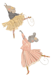MOULIN ROTY | Knuffel muis Suzie - La petite école de danse