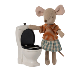 MAILEG | Poppenhuis toilet - muis