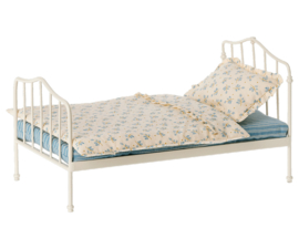 MAILEG | Poppenbed blauw mini