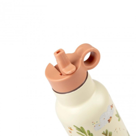 MOULIN ROTY | Rvs drinkfles - Trois petits lapins