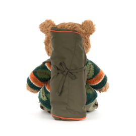 JELLYCAT | Knuffel beer Bartholomew hiking - 26 x 12 x 8 cm