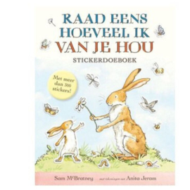 LEMNISCAAT | Stickerdoeboek raad eens hoeveel ik van jou hou