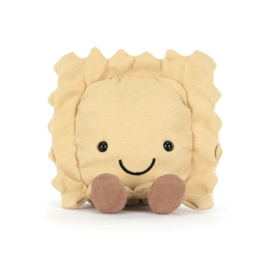 JELLYCAT | Amuseables knuffel ravioli - 13 x 11 x 5 cm