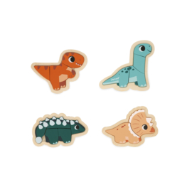 JANOD | Houten puzzel dino's - 2,3,4,5 st