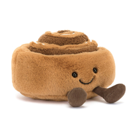 JELLYCAT | Amuseables knuffel kaneelbroodje - 10 x 13 x 11 cm
