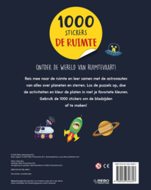 REBO | Sticker- en doeboek de ruimte met 1000 stickers