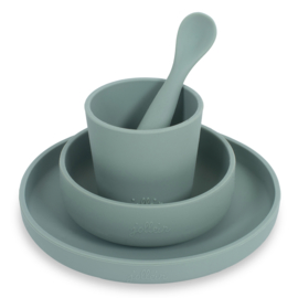 JOLLEIN | Kinderservies - siliconen Ash Green