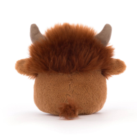 JELLYCAT | Amuseabean Hooglandse Koe - Highland Cow - 10 x 9 cm