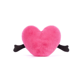 JELLYCAT | Amuseable Knuffel Hart - Pink Heart - 11 x 13 cm