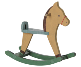 MAILEG | Poppenhuis hobbelpaard lichtbruin - muis