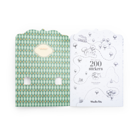 MOULIN ROTY | Kleurboek met stickers - La Bande à Jojo