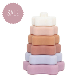PETIT MONKEY | Stapeltoren met ster ringen - Nova orchid