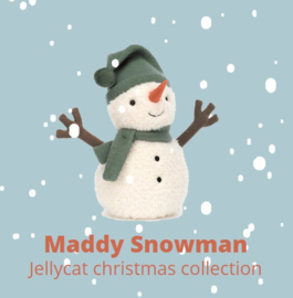 JELLYCAT | Knuffel Maddy sneeuwpop - Maddy Snowman Large