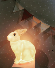 HEICO | Lamp konijn wit