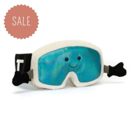 JELLYCAT | Amuseables knuffel ski bril - 11  x 17 x 4 cm