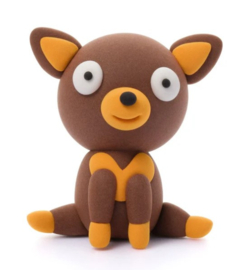 HEY CLAY | Boetseerklei fluffy pets - 5 figuren