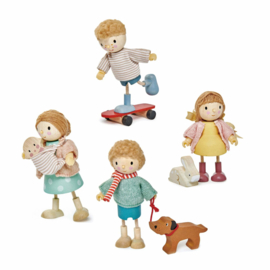 TENDER LEAF TOYS | Poppenhuis poppen set Familie Goodwood