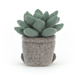 JELLYCAT | Knuffelplant silly succulent azulita - 16 x 7 x 6 cm