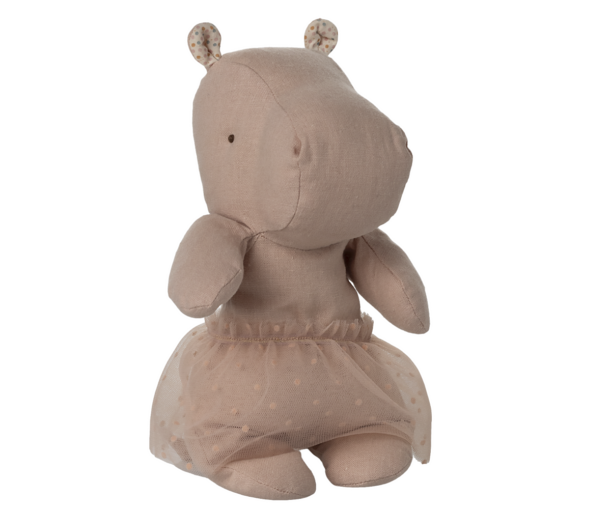 MAILEG | Knuffel nijlpaard - 13 x 17 cm