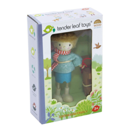 TENDER LEAF TOYS | Poppenhuis popje meneer Goodwood & hond