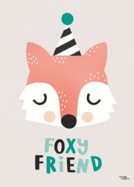 MICHELLE CARLSLUND | Poster vos 'Foxy friend'
