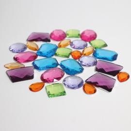GRIMM'S | Glitterstenen groot 28 st