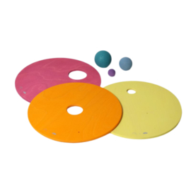 GRIMM'S x STAPELSTEIN | Rolling discs set - warm pastel