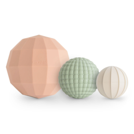 MUSHIE | Sensorische ballen - blush