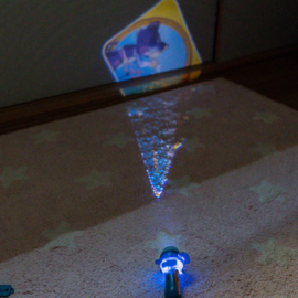 KIDYWOLF | Kidyslide projector zaklamp - avontuur
