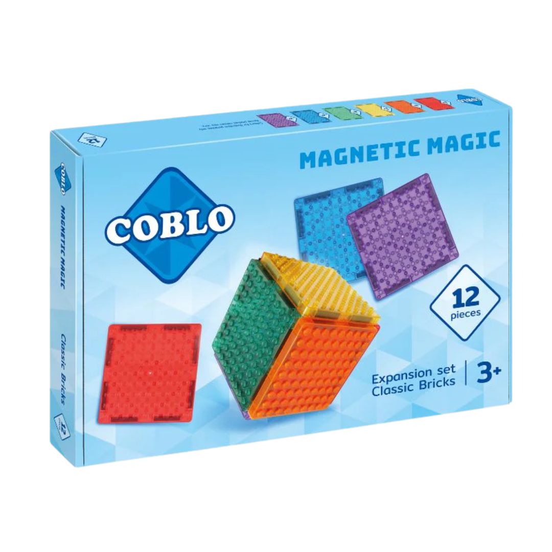 COBLO | Magnetische bricks stenen classic - 12 stuks