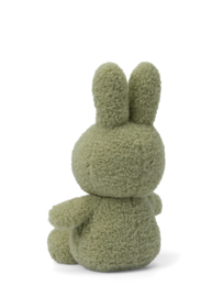 NIJNTJE | Knuffel Nijntje Teddy groen 33 cm - Miffy sitting teddy green