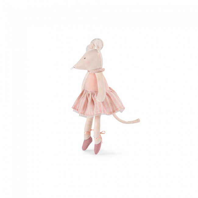 MOULIN ROTY | Knuffel muis Anna - La petite école de danse - 35 cm
