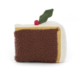 JELLYCAT | Amuseable Knuffel Kerst Cake - Christmas Cake - 10 x 12 cm