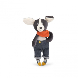 MOULIN ROTY | Knuffel hond Puce - Puce et Pilou