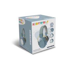 KIDYWOLF | Kidynoise koptelefoon met ruisonderdrukking - blauw