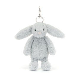 JELLYCAT | Sleutelhanger Bashful konijn silver - 18 x 5 x 4 cm
