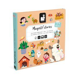 JANOD | Magneetboek Magnéti'stories Huisdieren