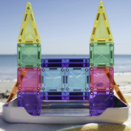 CONNETIX TILES | Magnetische tegels - travel mini pack - 32 stuks