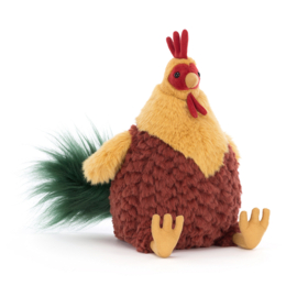 JELLYCAT | Knuffel Haan - Cluny Cockerel - 22 x 12 cm