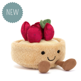 JELLYCAT | Amuseables knuffel aardbeientaartje