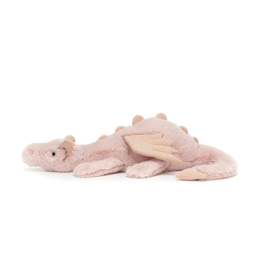 JELLYCAT | Knuffel Draak Roze - Dragon Rose - medium - 12 x 50 cm