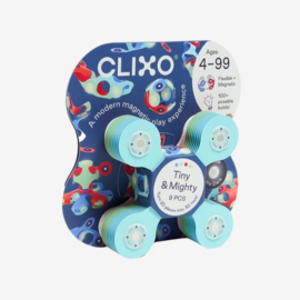 CLIXO | Magnetisch constructiespeelgoed - tiny & mighty - marine - 9st