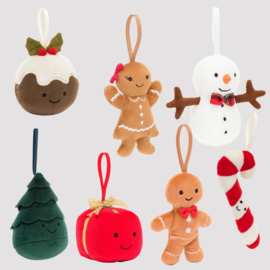 JELLYCAT | Knuffel Festive Folly - Set van 7