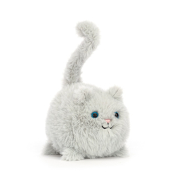 JELLYCAT | Knuffel Poes - Kitten Caboodle Grey - 10 x 10 cm